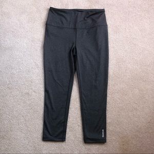 Reebok Lux 3/4 Leggings Dark Grey Heather